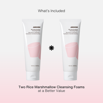 Rice Marshmallow Cleanser Set