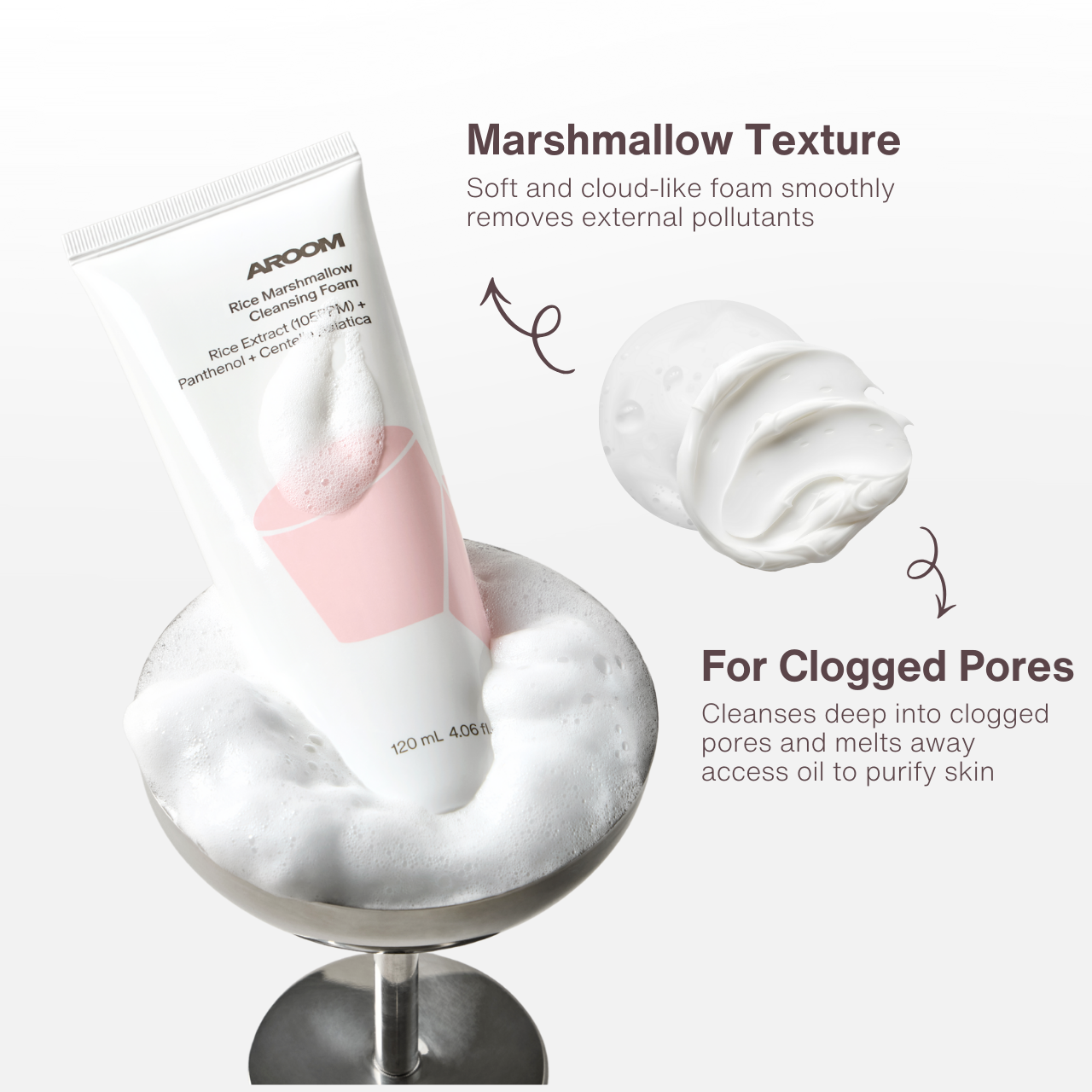 Rice Marshmallow Cleansing Foam