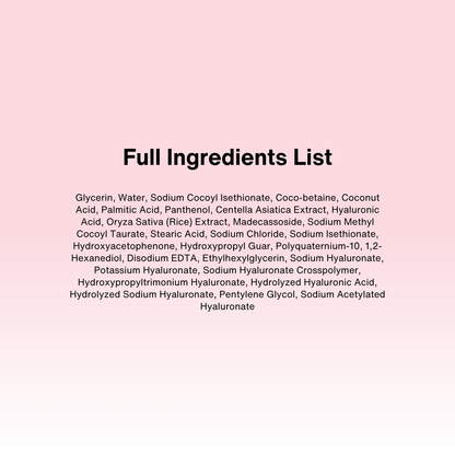 Rice Marshmallow Cleansing Foam